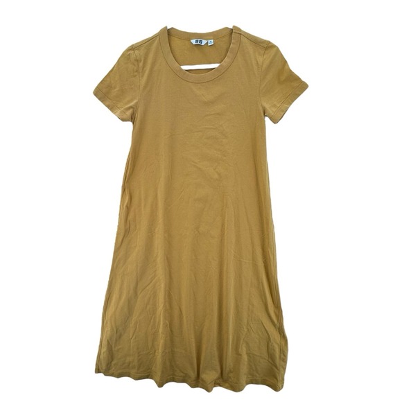 Uniqlo Dresses & Skirts - Uniqlo Airism Dress Womens XS T Shirt A Line Comfort Midi Cotton Basic